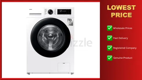 Samsung 9kg Front Load Washing Machine AI Energy Mode 9kg - 1 Year warranty