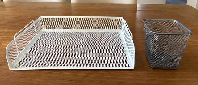 Ikea Paper Tray and Pen Holder