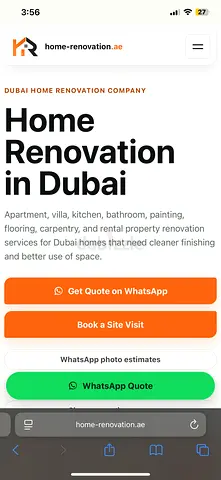 Domain and website for sale (home-renovation.ae)