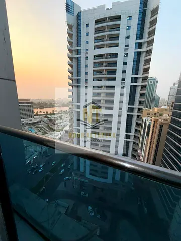 Luxury apartment for rent in Al Majaz 1, 3 master bedrooms, master maid’s room, 2 balconies, 5 bath