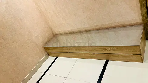 Wooden Storage Cabinet with Compartments