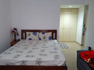 Furnished Master bedroom in Hamdan Street