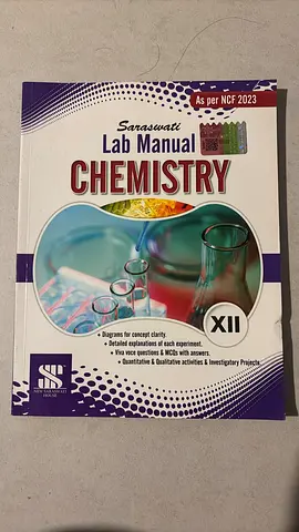 Lab manual chemistry XII