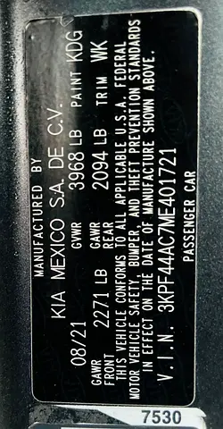 صورة 8 لـ 2021 KIA FORTE