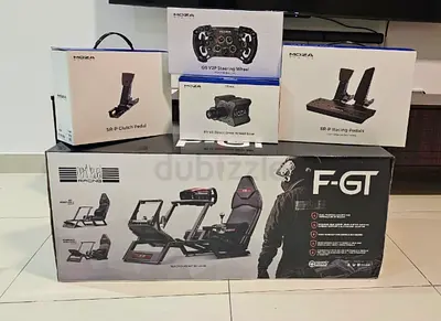 Complete Sim Racing Rig – MOZA Driving equipment + Next Level Racing F-GT Cockpit