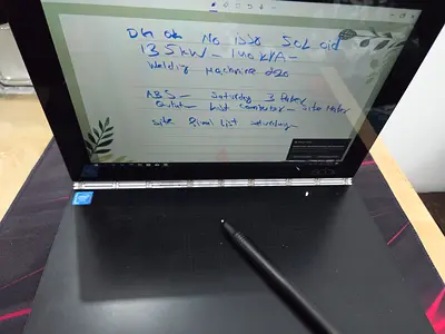 Lenovo Yoga 2-in-1 Touchscreen Laptop with Stylus - Good Working Condition