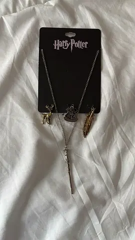 Harry Potter Metal Interchangeable Multi-Charm Necklace (BIOWORLD)