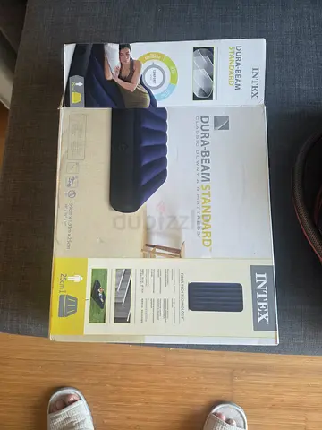 INTEX Dura-Beam Standard Air Mattress – 99 x 191 x 25 cm