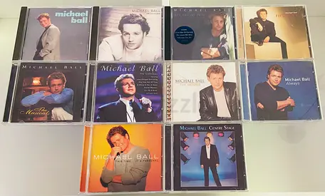 10 Michael Ball Music CD’s