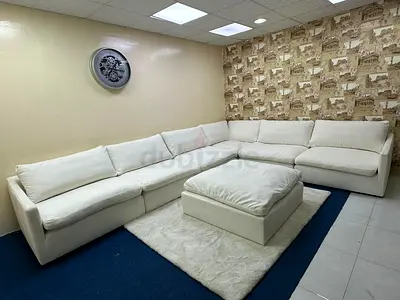 Looks like new condition feather filled cloud sofa