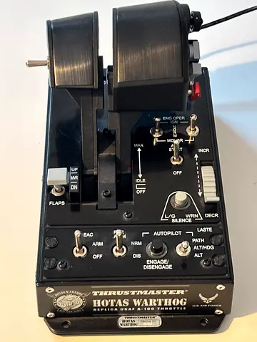 Thrustmaster HOTAS Warthog Dual Throttle Quadrant - Brand New