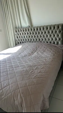 Bed with mattress full set + storage Very comfortable bed 👌