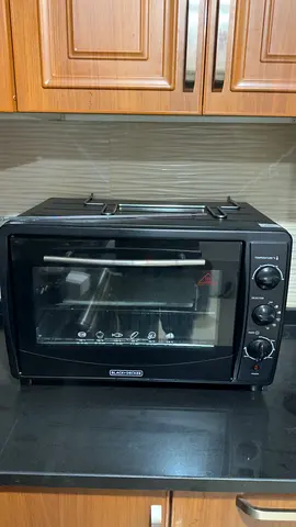 Black countertop electric oven/toaster grand new