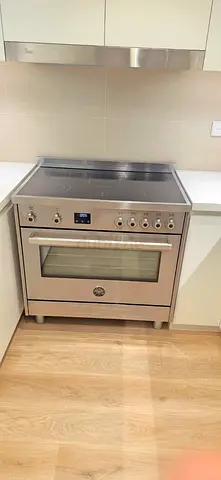 Bartazoni brand Stainless Steel Electric Range with Ceramic Hob and Oven - Excellent Condition