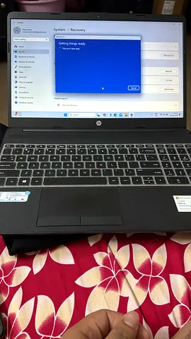 HP 15-inch Laptop - Windows Recovery Screen, Good Working Condition