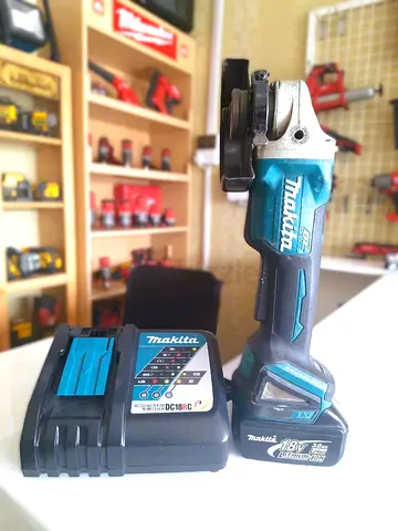 Makita DGA455 Cordless Grinder 18v Brushless