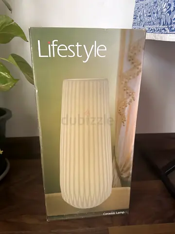 Lifestyle Ceramic Table Lamp in Original Box - New/Unused