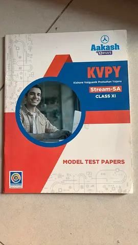 Aakash Byjus KVPY model test papers XI