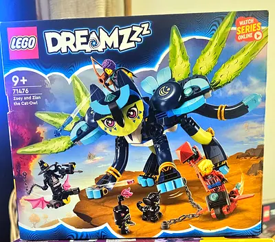 LEGO Dreamzzz 71476 Zoey and Zian the Cat-Owl (Brand new, sealed)