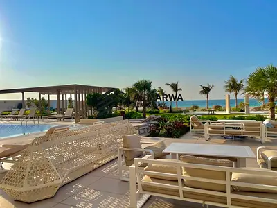 Private Beach || Luxury 2BR + Maids Room || Fully Furnished || Chiller Free || Parking Free || All Amenities Free