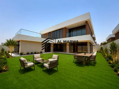 Luxury 5 Bedroom Villa for Rent with Spacious Terrace, Private Garden, Maid and Driver Rooms, Closed Kitchen, Elegant Majlis, Large Living Area, Premium Finishes, Modern Design, Prime Location, Family