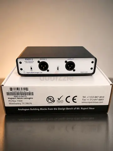 Rupert Neve Designs RNDI-S Stereo Active Transformer Direct Box