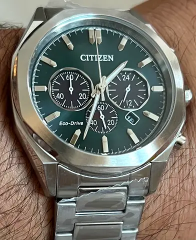Citizen Eco-Drive Men's Stainless Steel Chronograph Watch