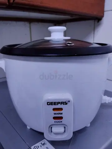 Geepas rice cooker 1.5L