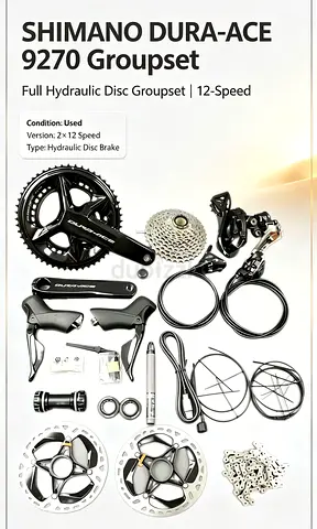 Shimano Dura-Ace 9270 12-Speed Hydraulic Disc Groupset