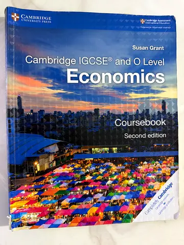 YEAR 10/11- Cambridge IGCSE and O Level Economics Coursebook Second Edition 2026