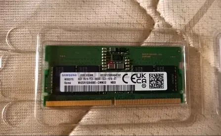 Samsung SODIMM DDR5 8GB RAM 5600Mhz