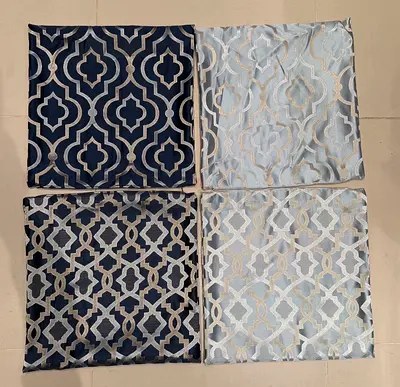 Set of 4 Decorative Cushion Covers