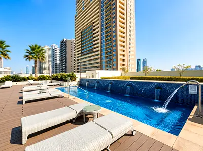 Modern Studio Apartment in Tower 108