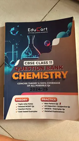Educart question bank chemistry Class XI 2024-25