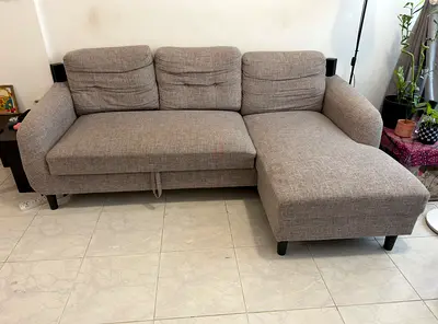 Pan Emirates L Shaped Sofa Cum Bed
