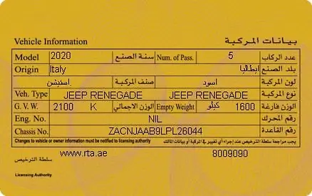 2020 JEEP RENEGADE 缩略图 5