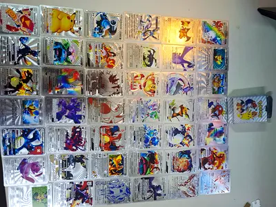 Pokémon Collectible Holographic Card Lot — Assorted Rare EX/Full Art Cards (Bulk)