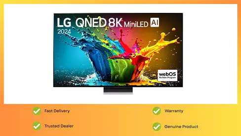 LG 75 Inch QNED99 8k Smart WebOS Tv WIth Warranty