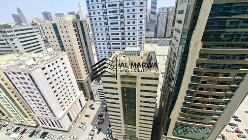 Spacious 2BHK with balcony and built-in wardrobe