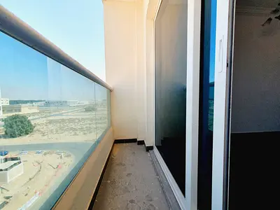 Amazing offer 1bhk with balcony and full open view in aljada near to city center al zahia price 35k