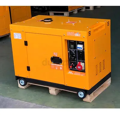 Silent Diesel Generator - Portable 10kw kVA (Good Working Condition)