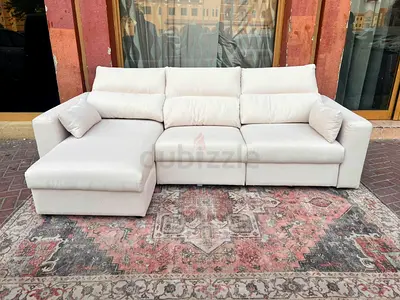 Ikea Eskilstuna L shape sofa bed with storage