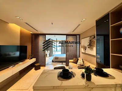 Luxury Fully Furnished Studio | Private Beach | Upgraded Interiors | AC & Parking Free