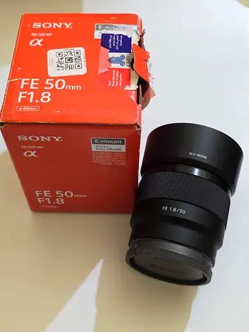 Sony FE 50mm f/1.8 Standard Prime Lens