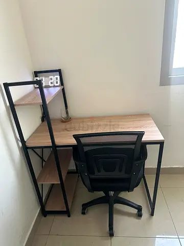 Work table and chair
