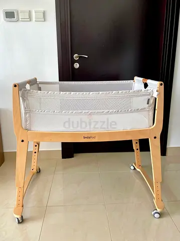 SnuzPod Studio Bedside Crib - Stockholm