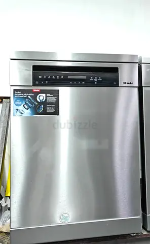 Miele Stainless Steel Free-Standing Dishwasher - Good Condition