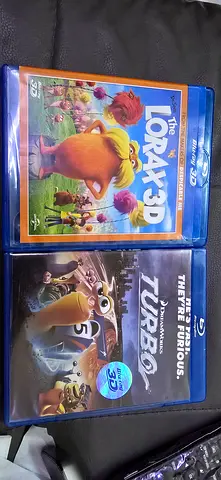 The Lorax 3D & Turbo (Blu-ray 3D) - Animated Kids Movies Bundle