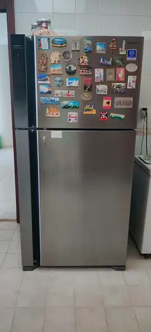Used stainless steel refrigerator - excellent condition