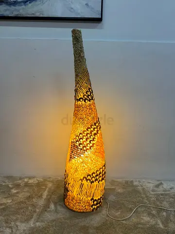 Handcrafted mosaic floor lamp